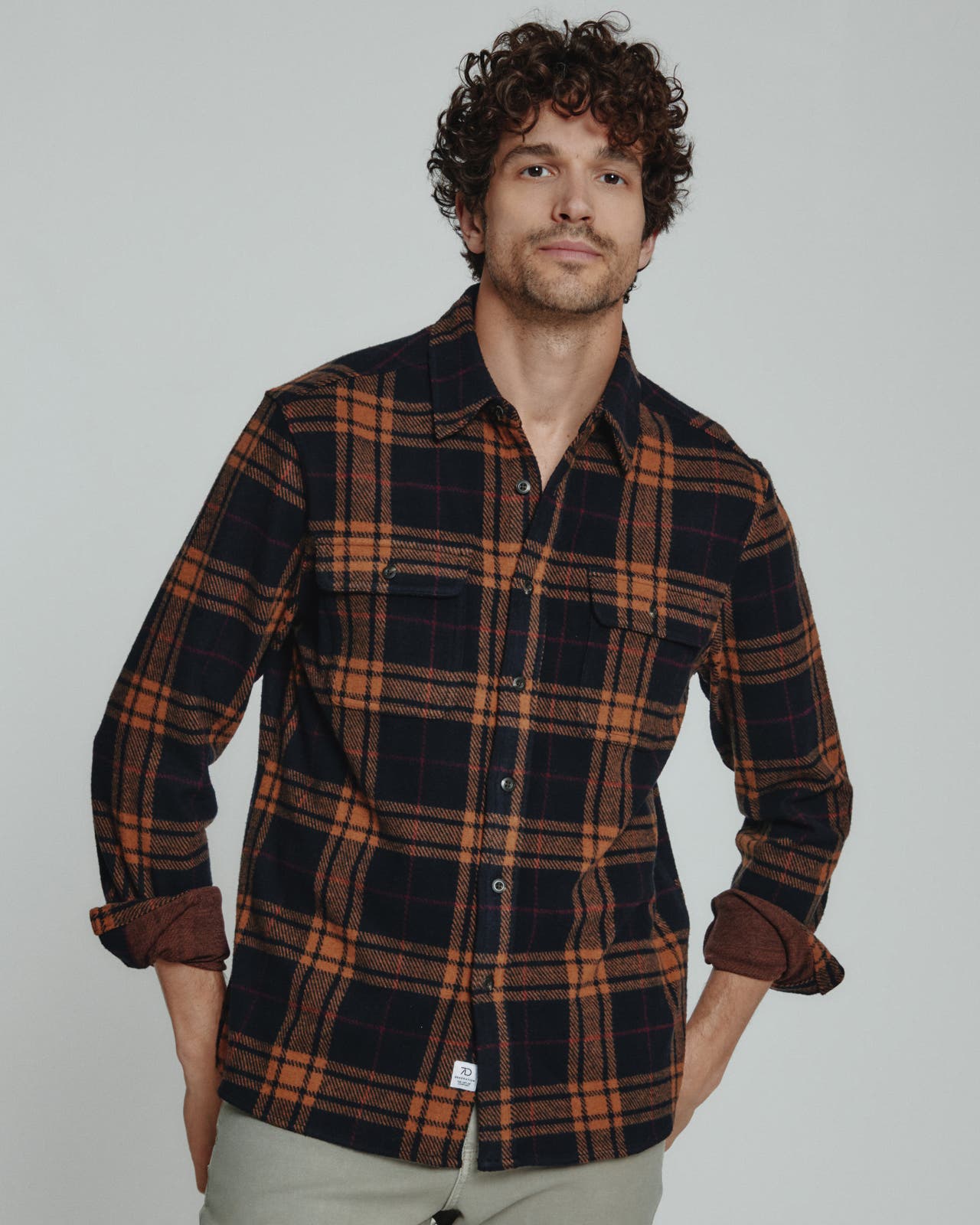 Walnut 7 Diamonds Men's Generation 4-Way Stretch Long Sleeve Shirt