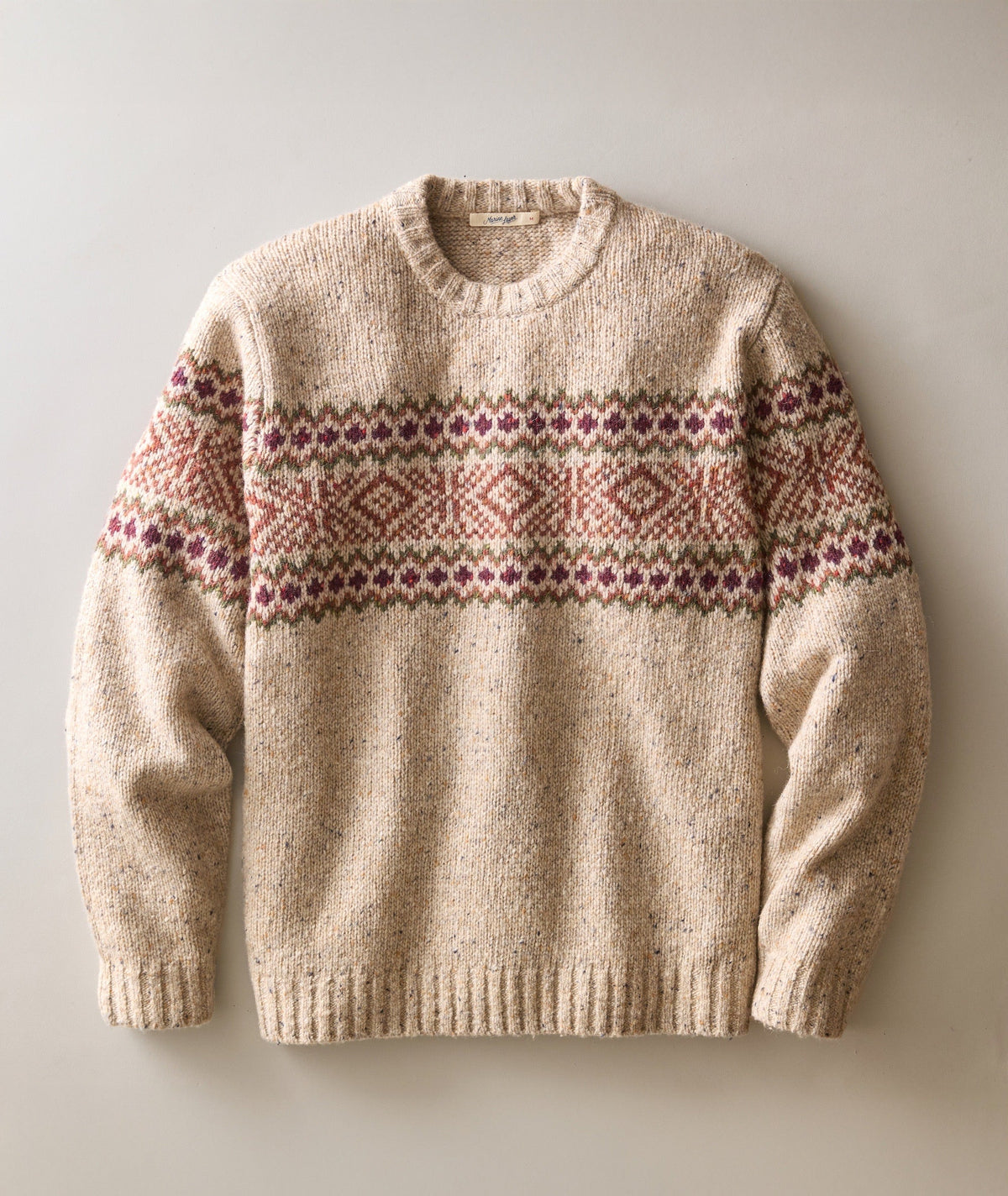 Marine Layer Men's Donegal Fair Isle Sweater