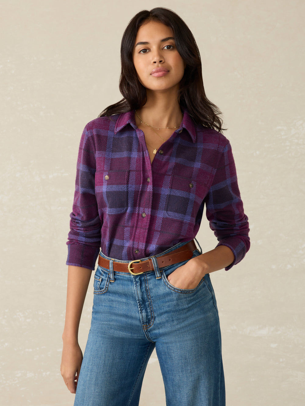 Faherty Women's Legend Sweater Shirt