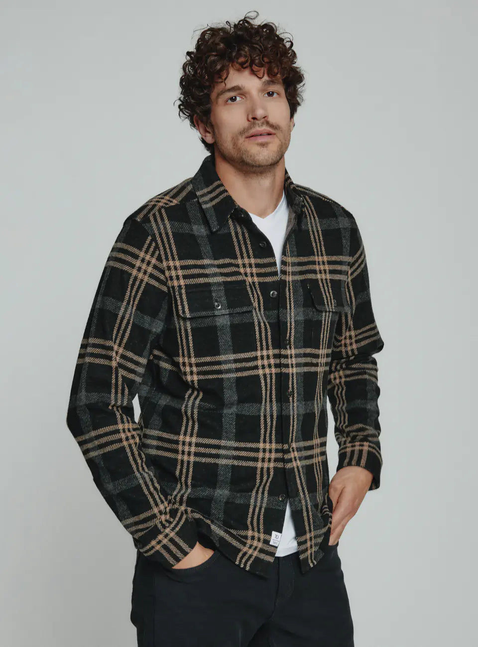 7 Diamonds Men's Generation 4-Way Stretch Long Sleeve Shirt