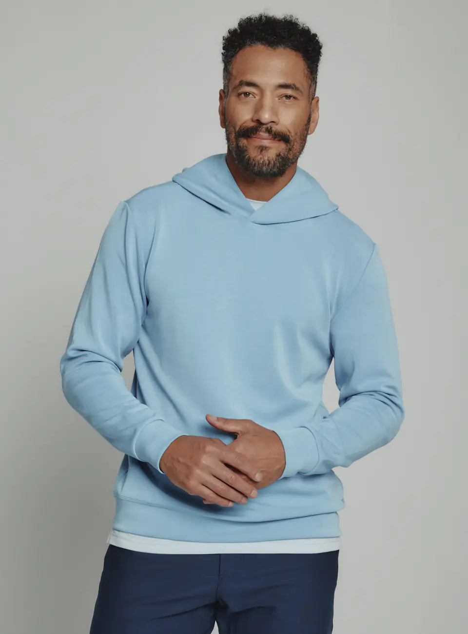 Light Blue 7 Diamonds Men's Rev Hoodie