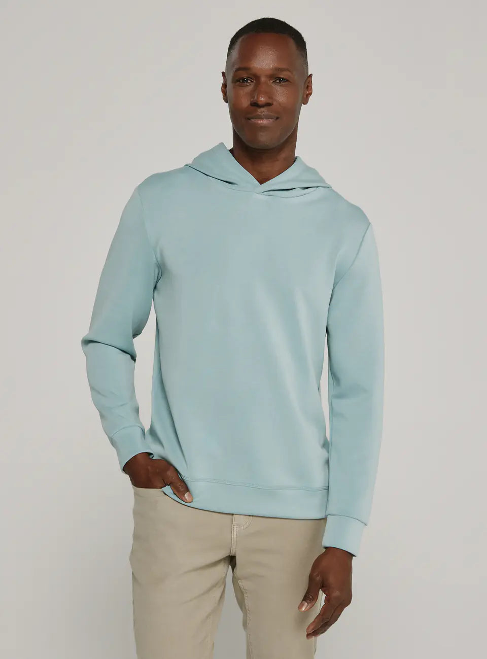 Teal 7 Diamonds Men's Rev Hoodie