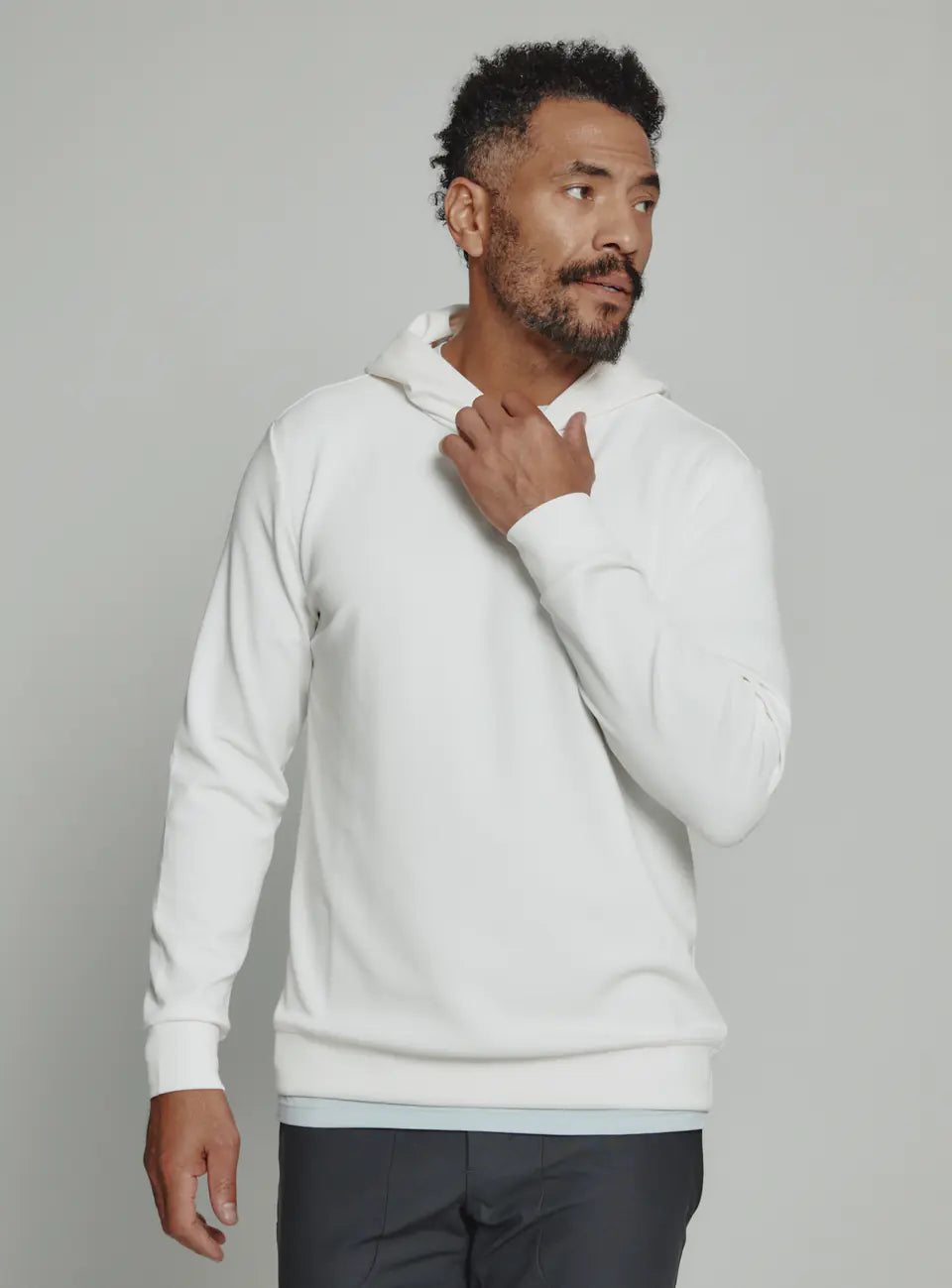 White 7 Diamonds Men's Rev Hoodie