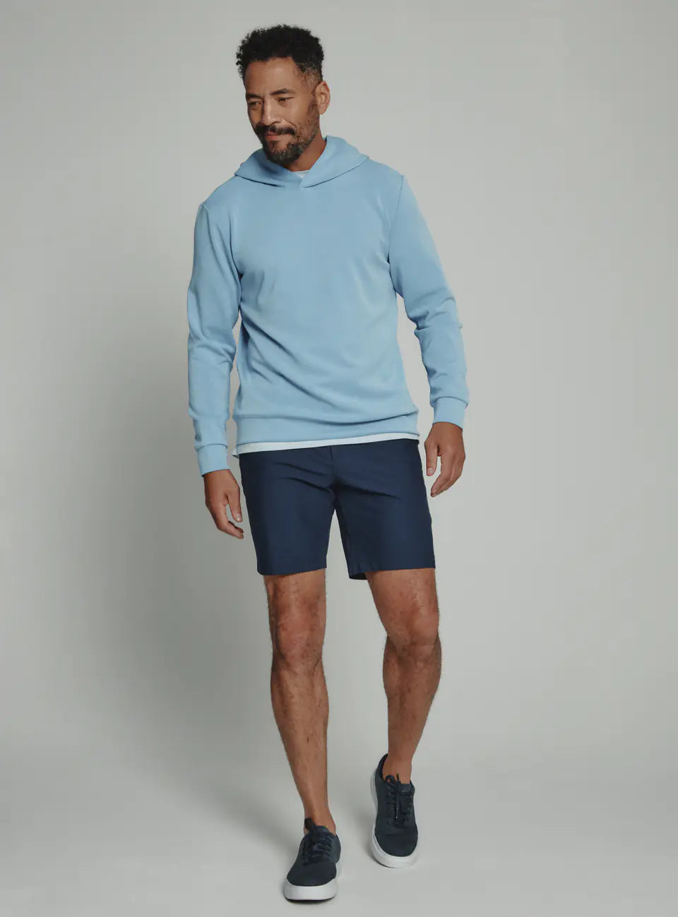 Light Blue 7 Diamonds Men's Rev Hoodie