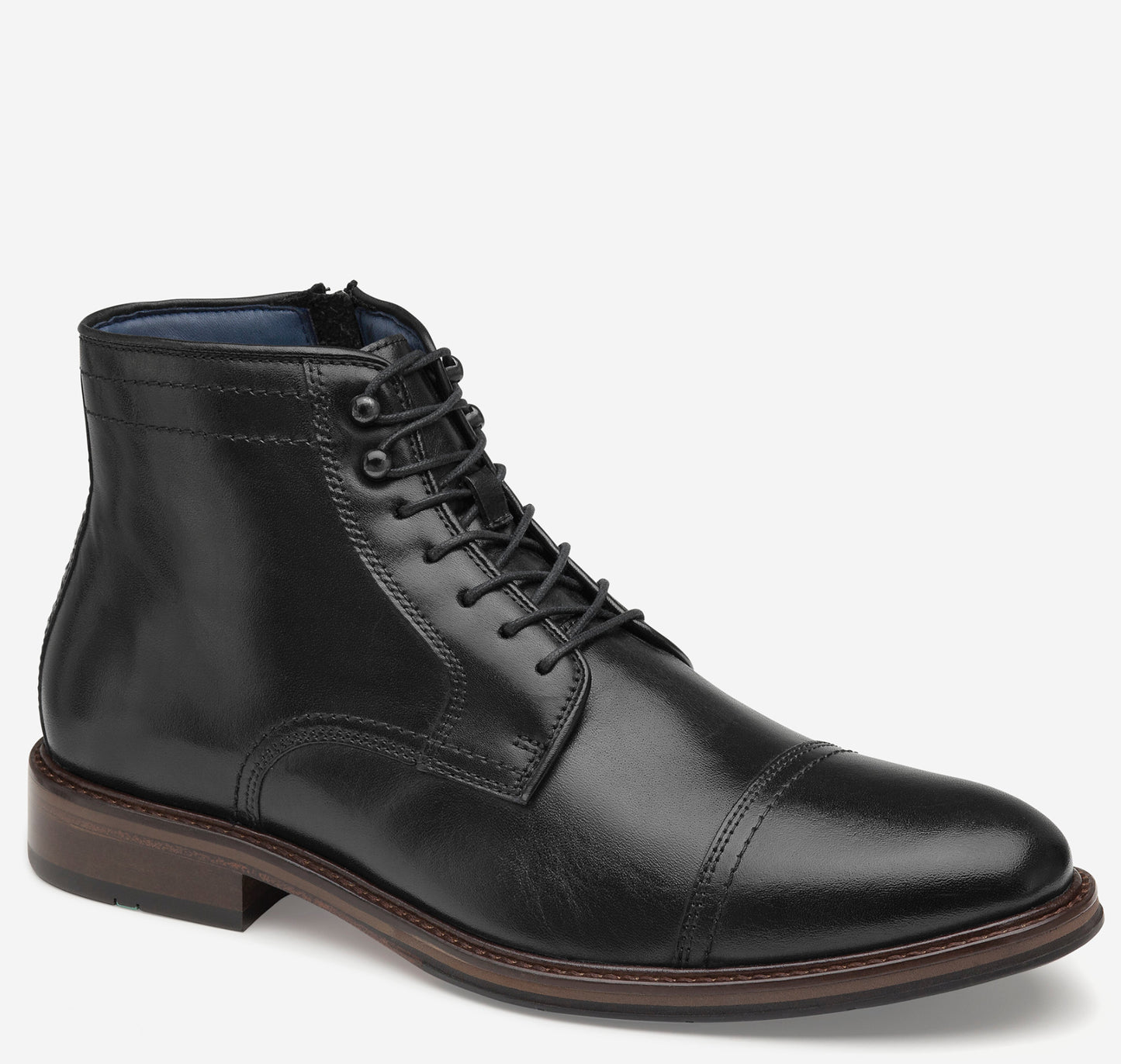 Johnston & Murphy Raleigh Cap Toe Zip Boot
