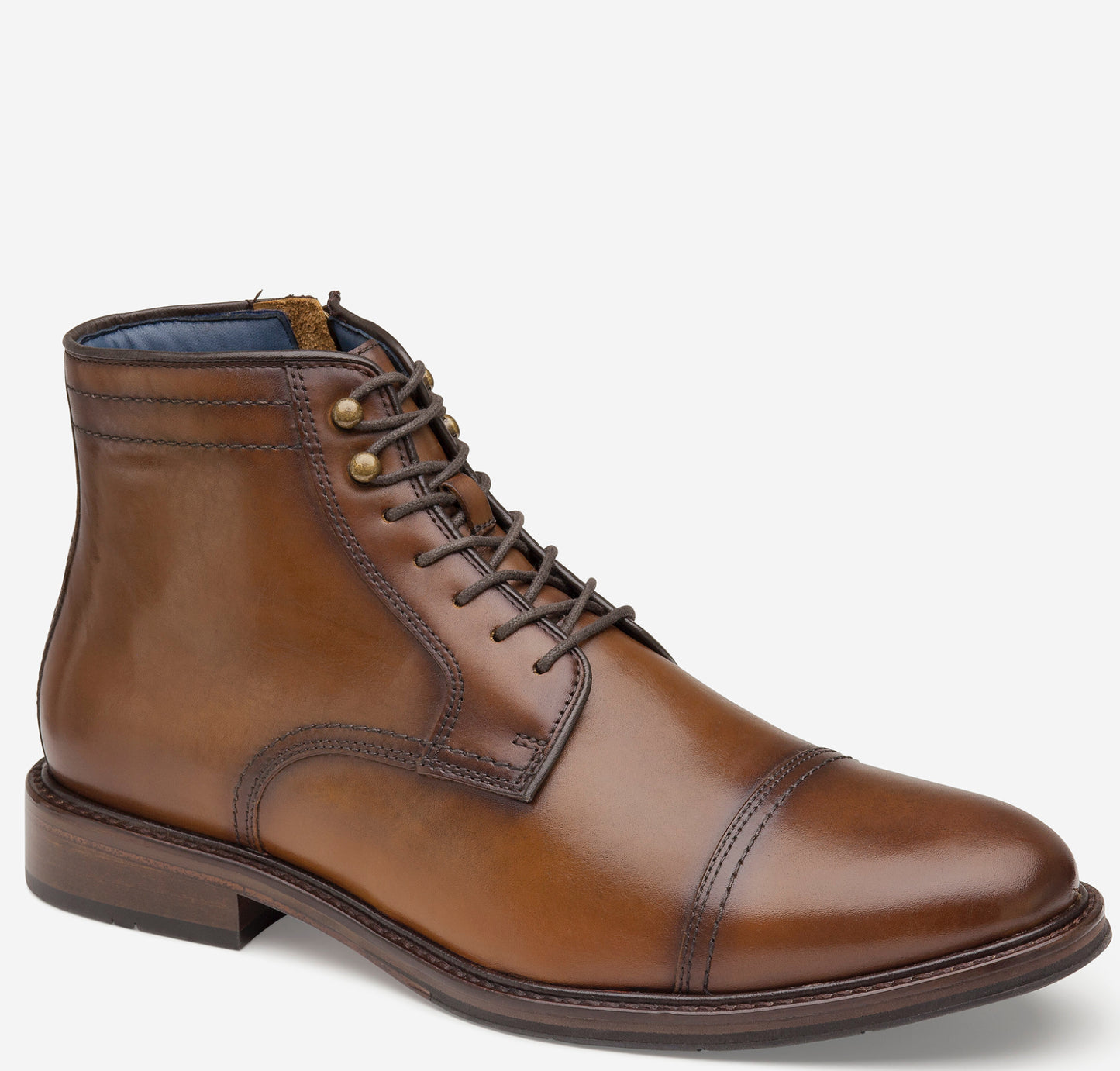 Johnston & Murphy Raleigh Cap Toe Zip Boot