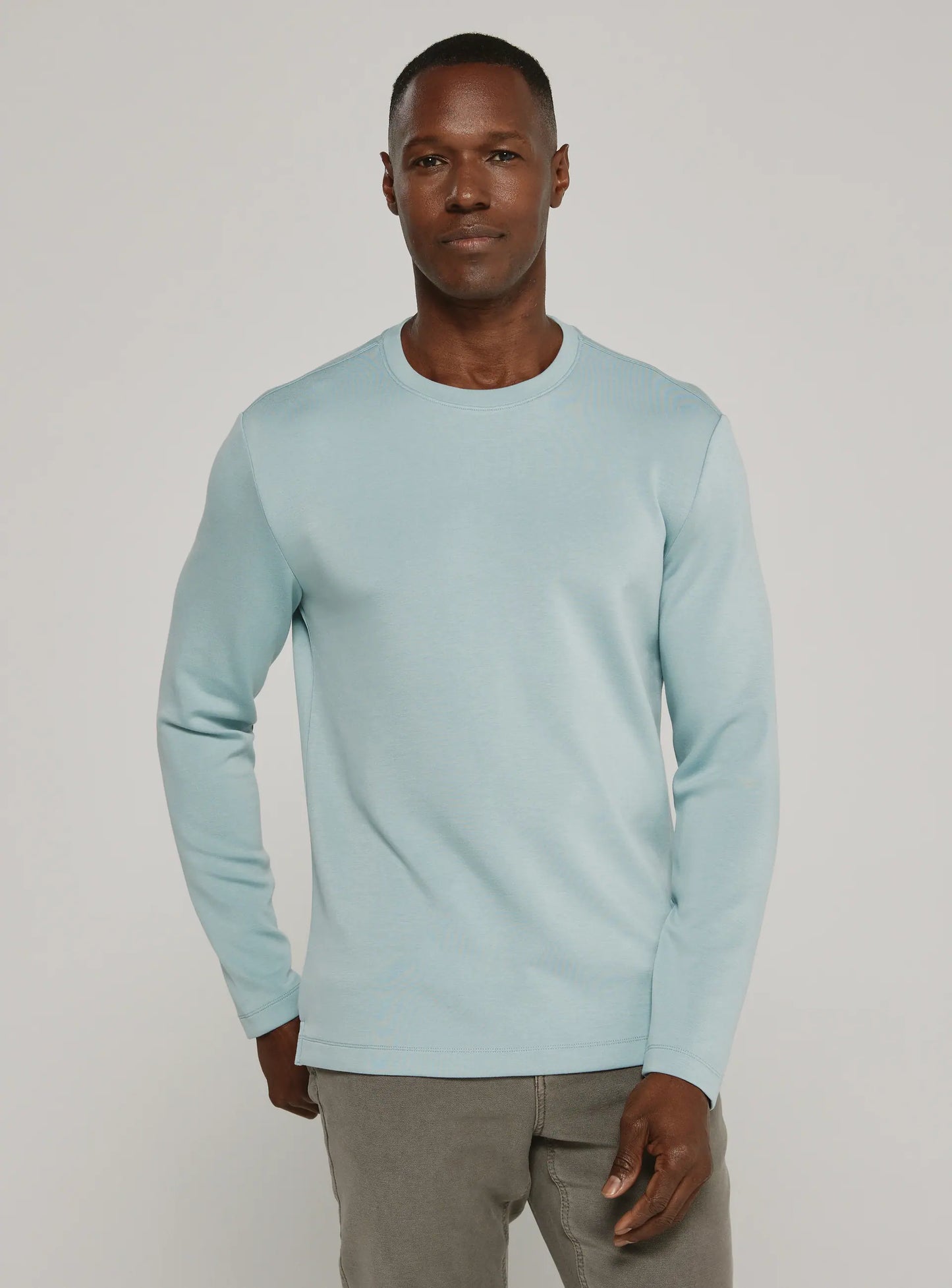 Teal 7 Diamonds Men's REV Long Sleeve Tee
