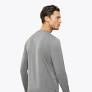 CUTS Men's Long Sleeve Henley Curve-Hem
