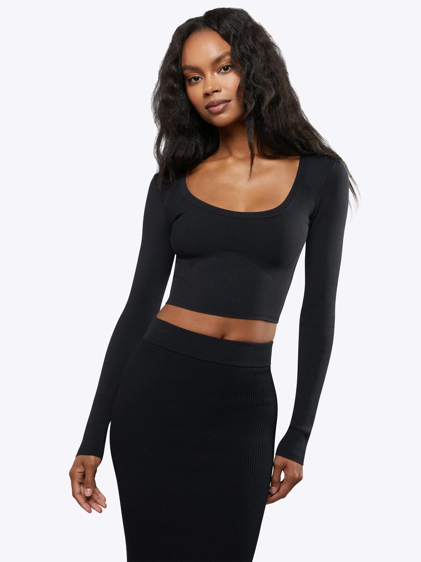 CUTS Women's Coreflex Long sleeve Scoop Neck
