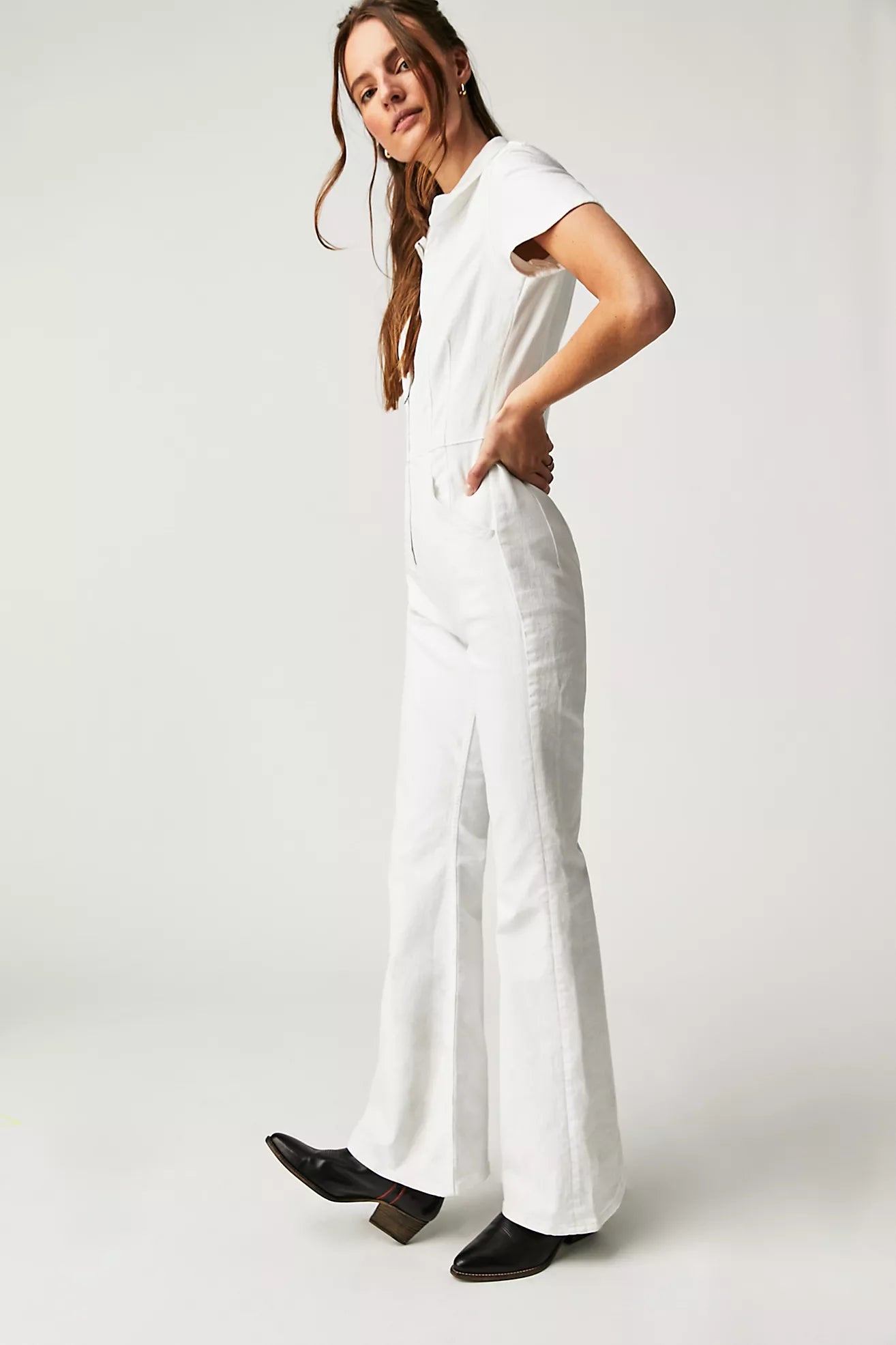 Free People Jayde Flare Jumpsuit