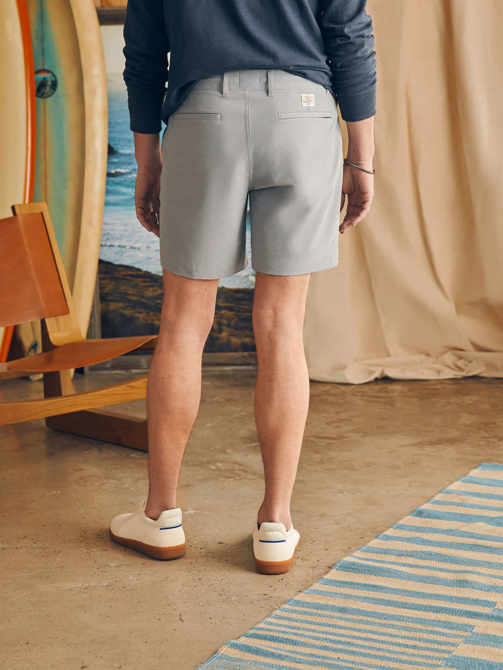 Faherty Men's Belt Loop All Day Short 7"