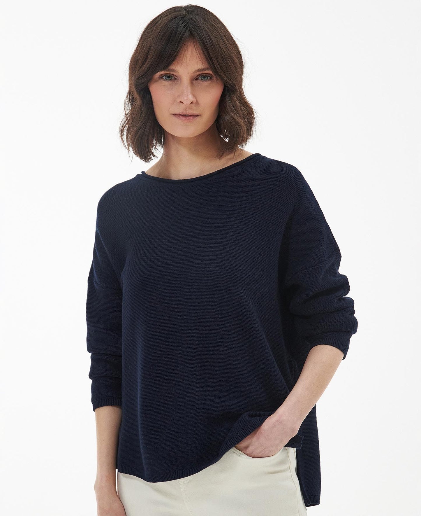 Barbour Women's Marine Knitted Jumper