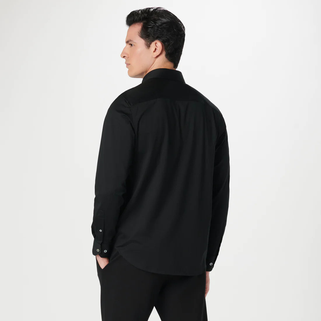 BUGATCHI James Solid OoohCotton Shirt