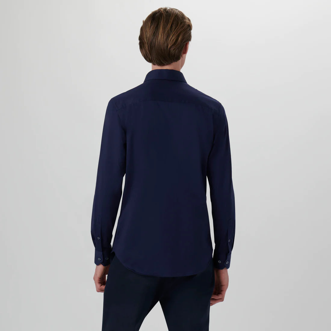 BUGATCHI James Solid OoohCotton Shirt