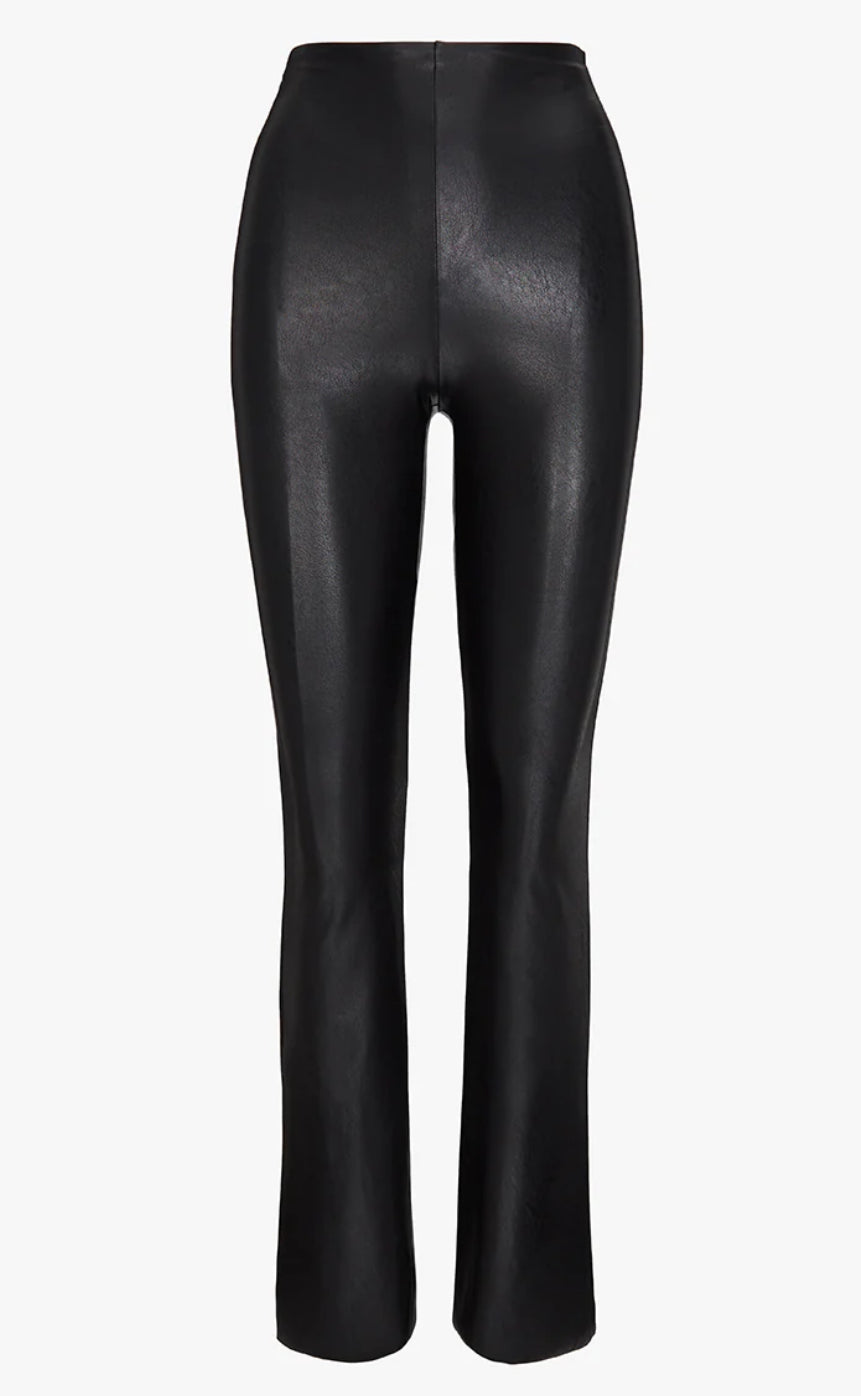 Commando Faux Leather Flare Legging