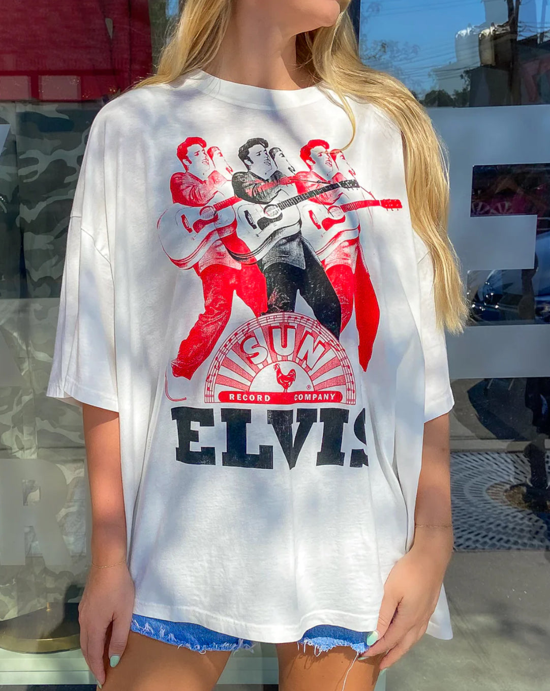 DayDreamer - Sun Records x Elvis (Vintage White) One Size