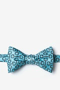 Alynn Ties Bit By Bit Self-Tie Bow (Blue)