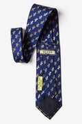 Alynn Ties Win, Place, Show Silk Tie (Navy Blue)