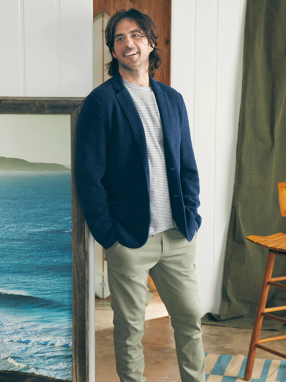 Faherty Men's Inlet Knit Blazer