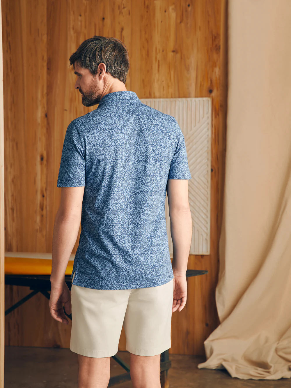 Faherty Men's Movement Pique Polo