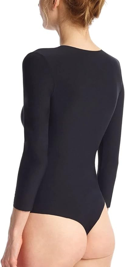 Commando Butter 3/4 Sleeve Crewneck Bodysuit (S104)