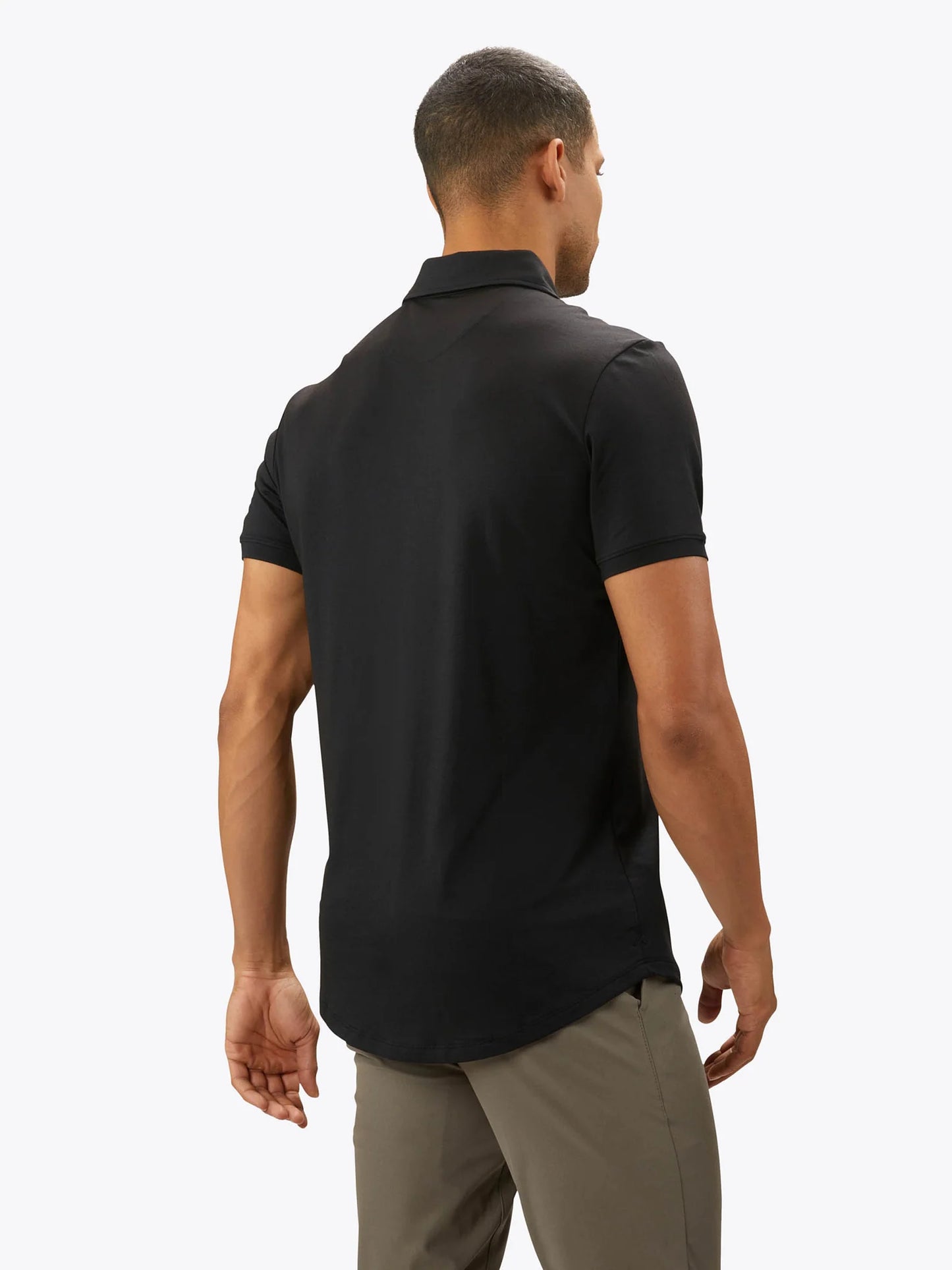 CUTS Men's Curve-Hem COZ Polo