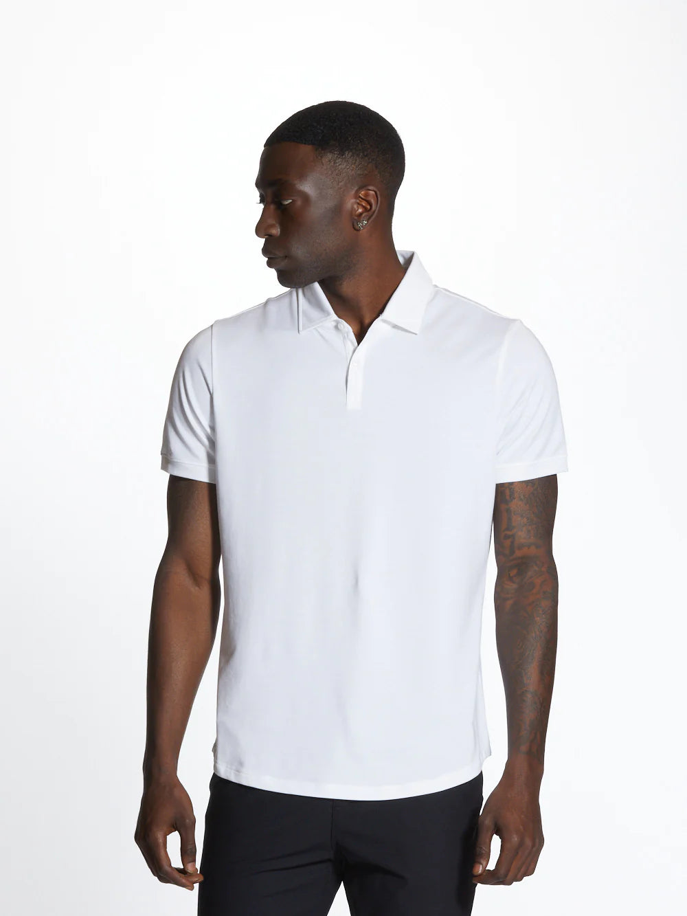 CUTS Men's Curve-Hem COZ Polo