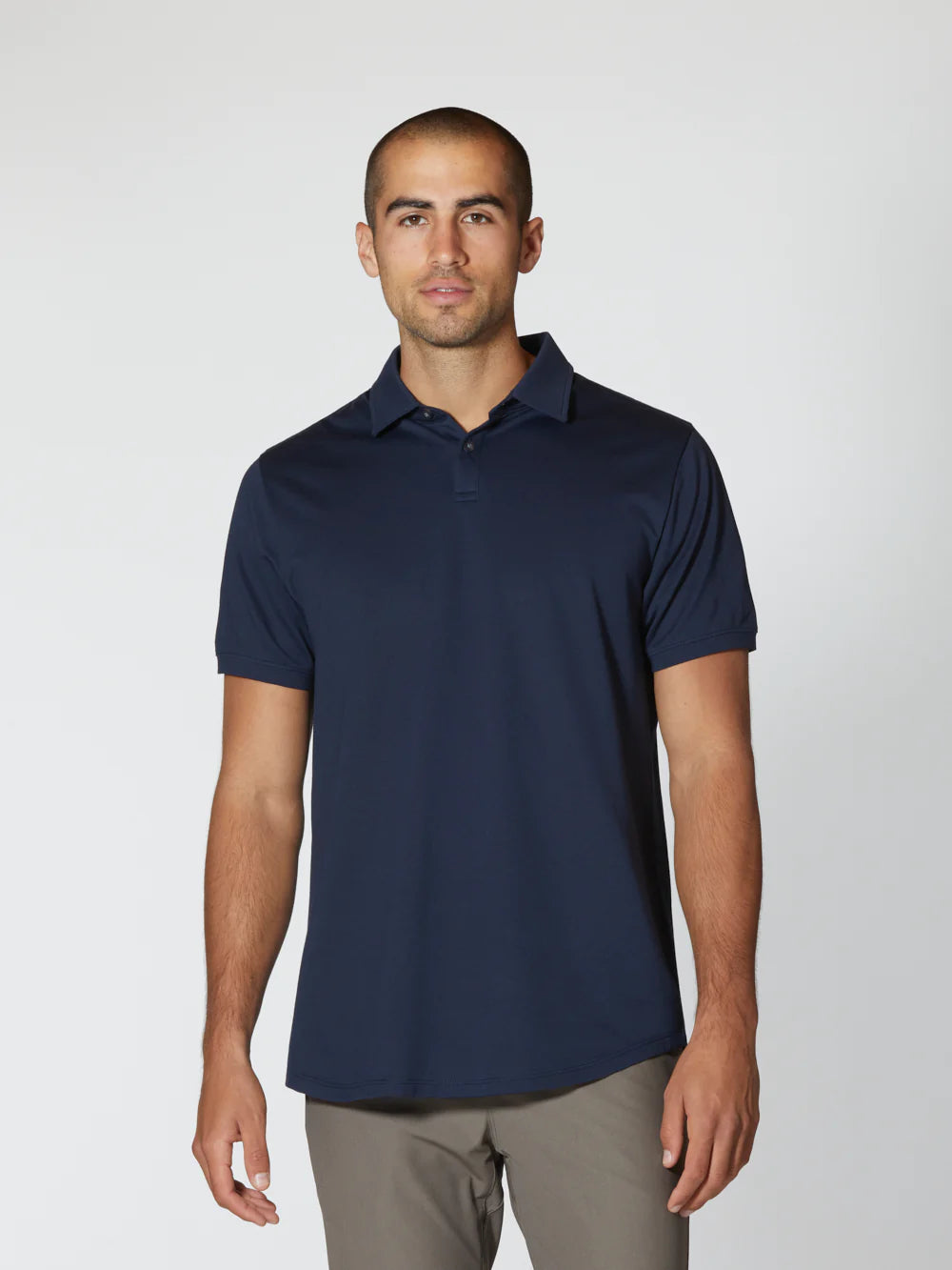 CUTS Men's Curve-Hem COZ Polo
