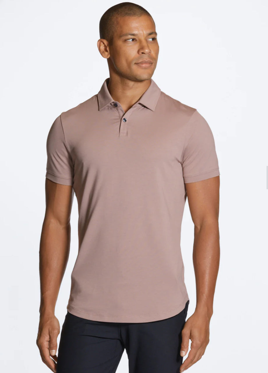 CUTS Men's Curve-Hem COZ Polo