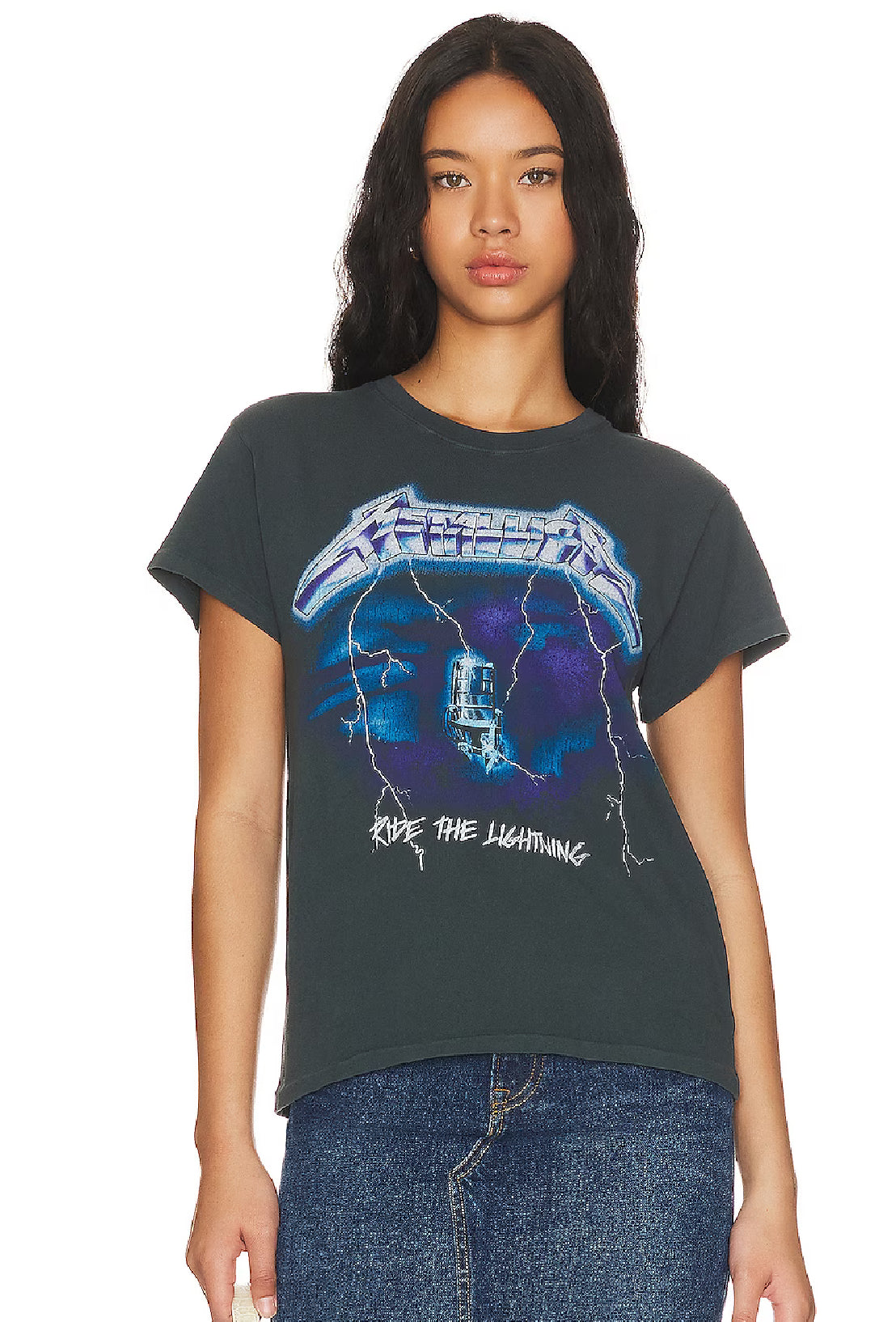 DayDreamer Metallica Ride The Lightning Tour Tee (Vintage Black)