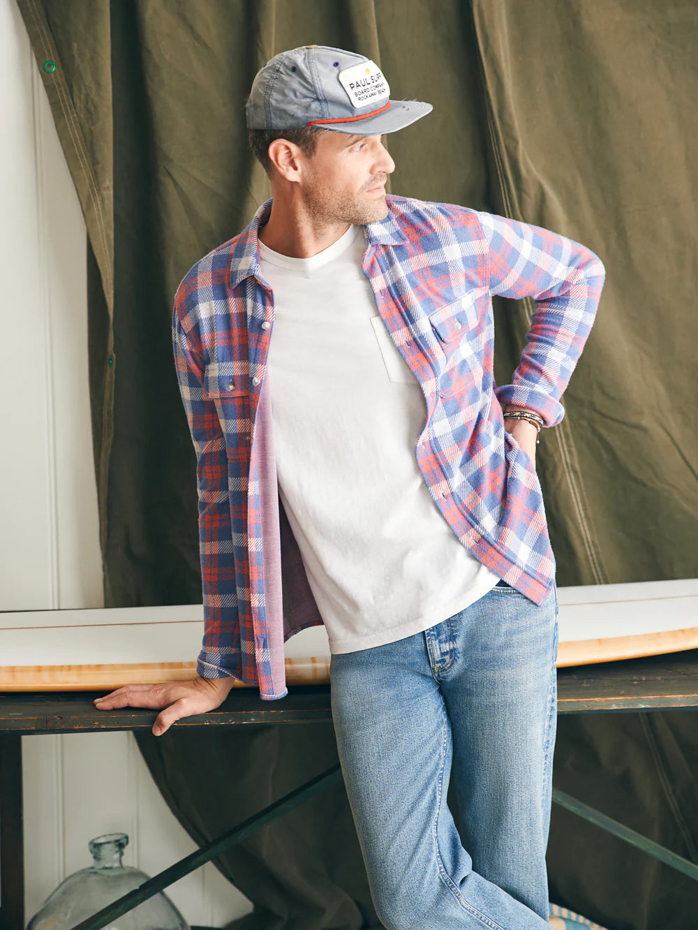 Faherty Men's Legend Sweater Shirt