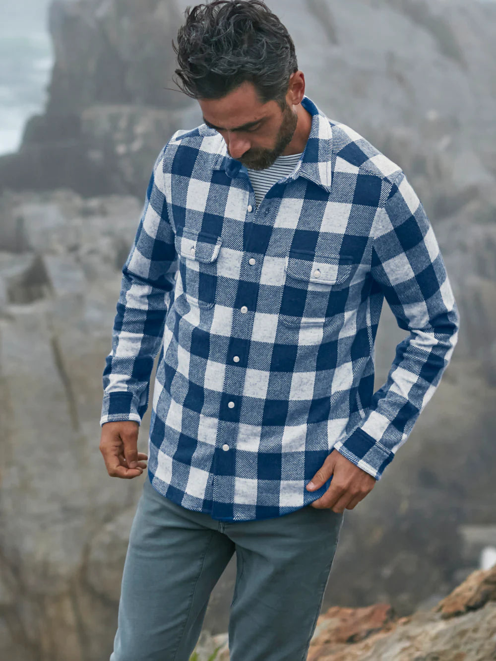 Faherty Men's Legend Sweater Shirt