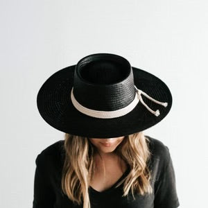 Gigi Pip Bre Pork Pie Straw Hat