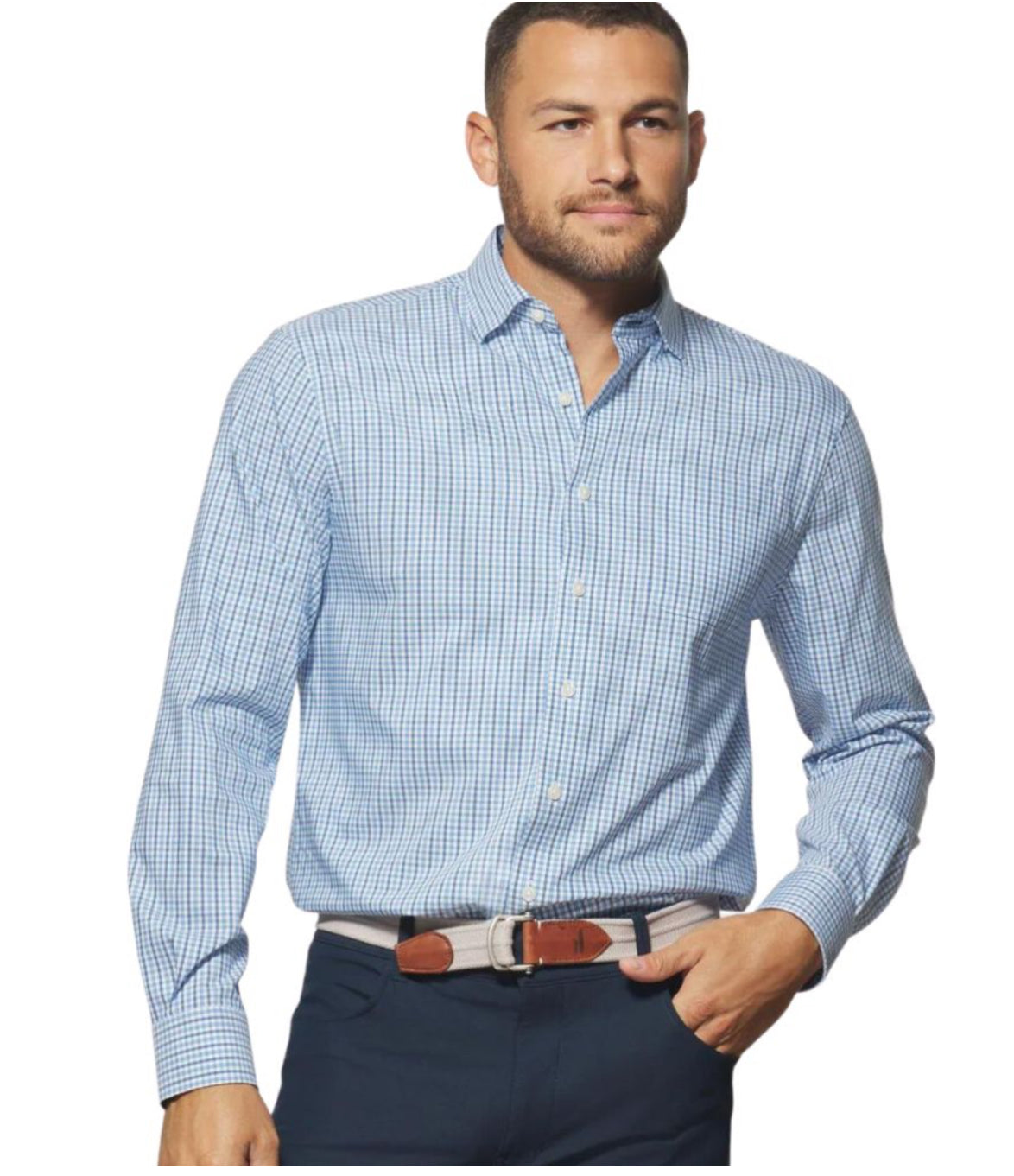 Johnnie-O Acadia Long Sleeve Button Down