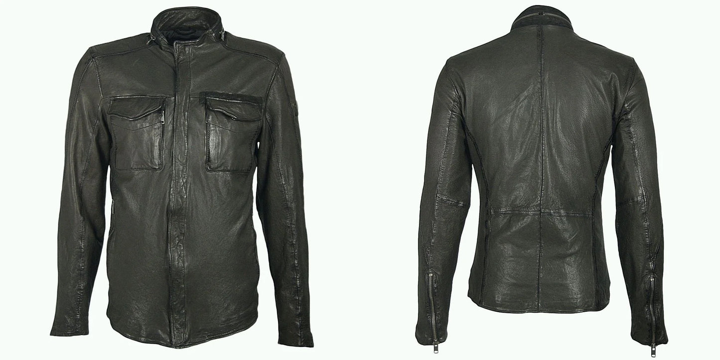 Mauritius Men's Cove Regular Fit Leather Jacket