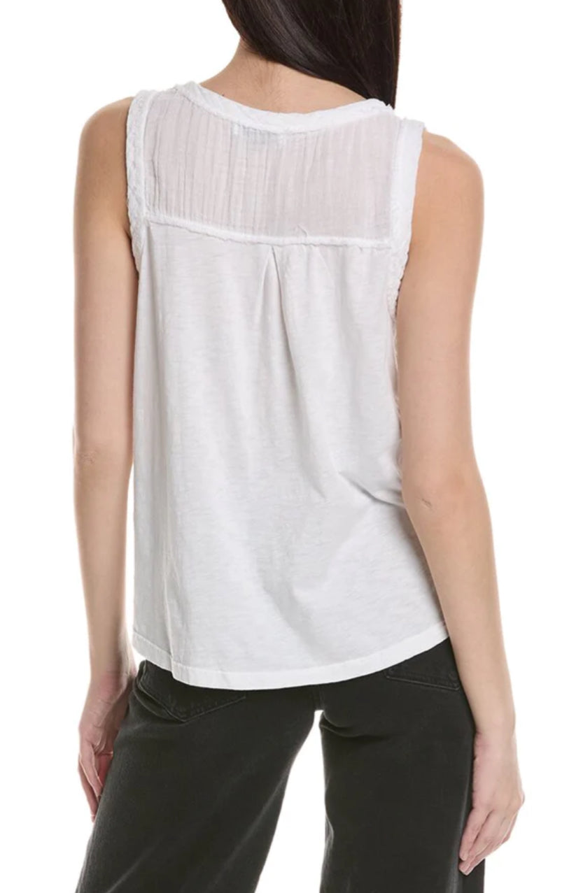 Michael Stars Dina Mix V-Neck Tank