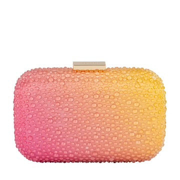 Olga Berg Marine Hotfix Ombre Clutch