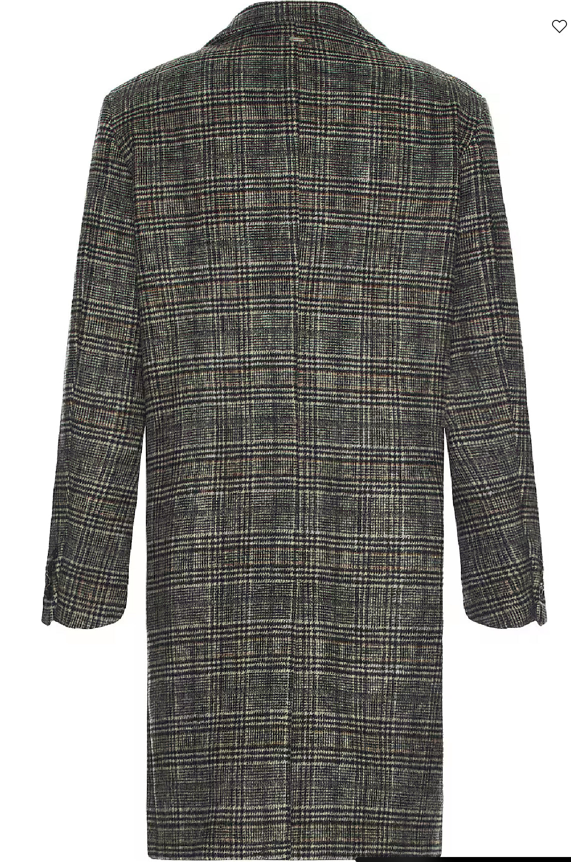 Scotch & Soda Men’s Hairy Boucle Overcoat (Multi)