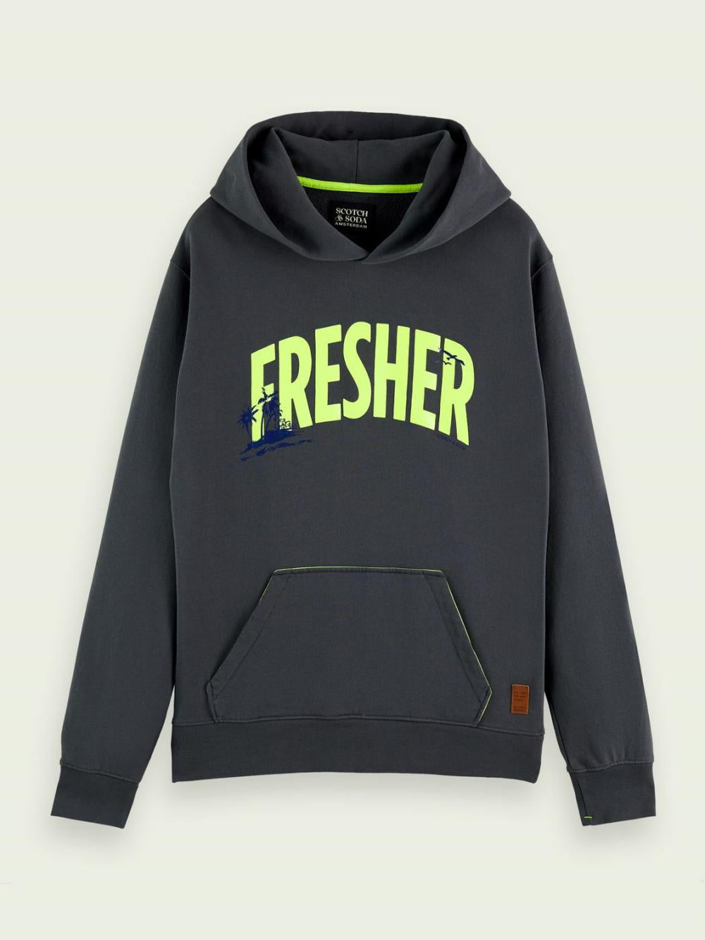 Scotch & Soda Neon “Fresher” Hoodie