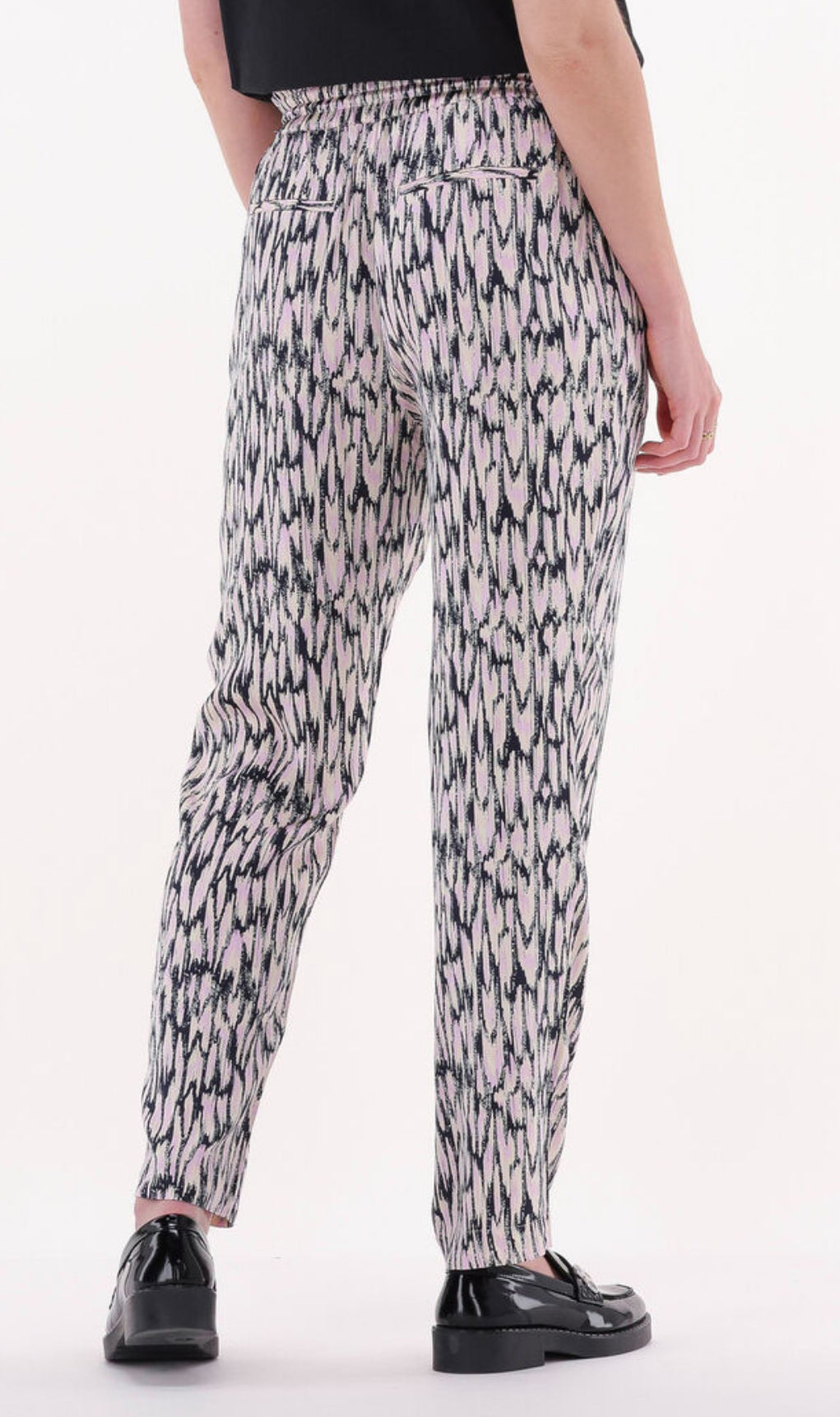 Scotch & Soda Women's Nina Mid Rise Tapered Jogger