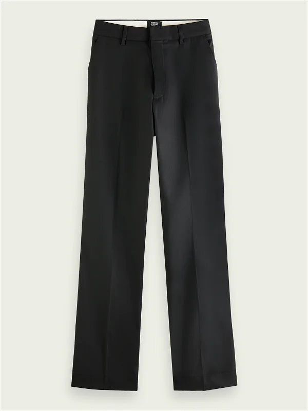 Scotch & Soda Women’s Hailey - High Rise Straight Leg Trousers