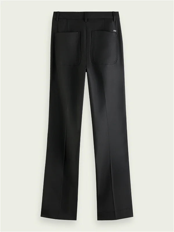 Scotch & Soda Women’s Hailey - High Rise Straight Leg Trousers