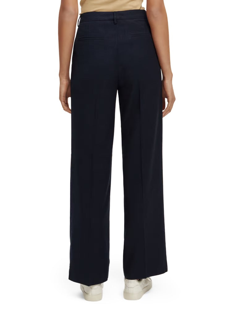 Scotch & Soda Women’s Edie - High Rise Wide Leg Trousers