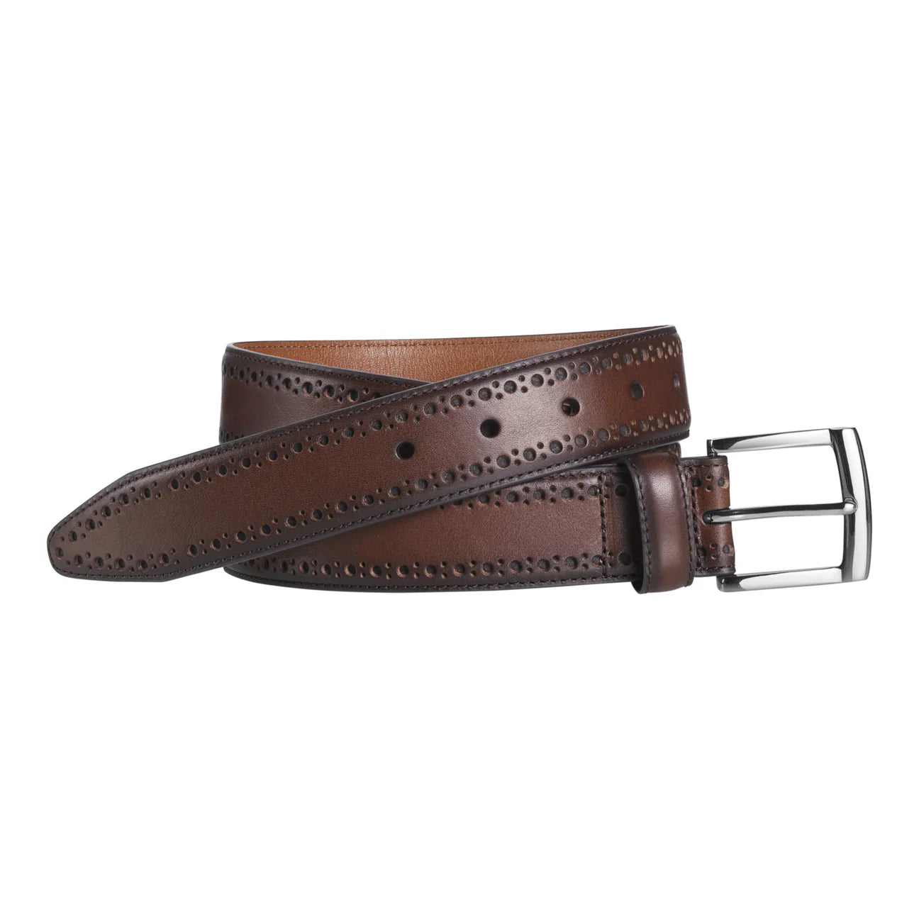 Johnston & Murphy Belt (Mahogany) 75-7479