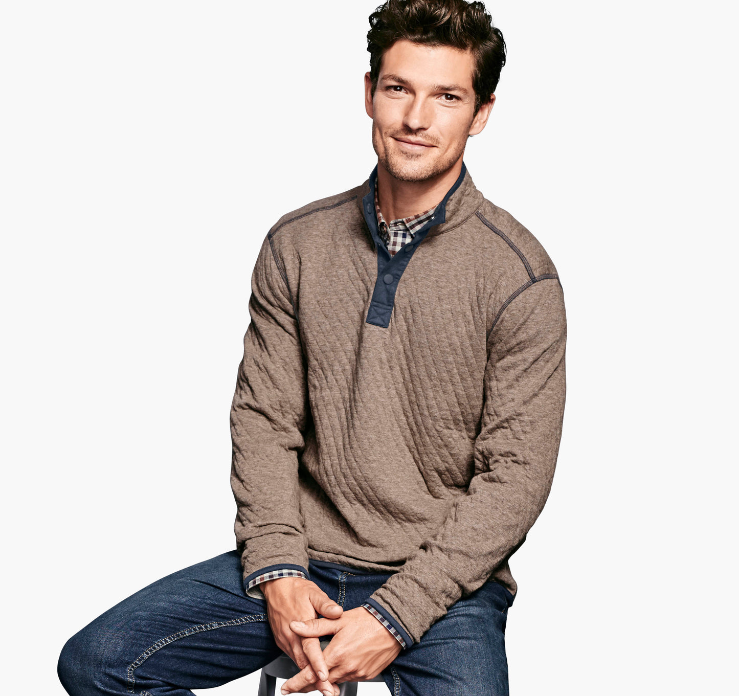 Johnston & Murphy Men's Reversible Quarter-Snap 74-6556