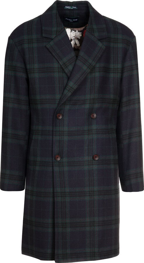 Paisley & Gray Double Breasted Overcoat