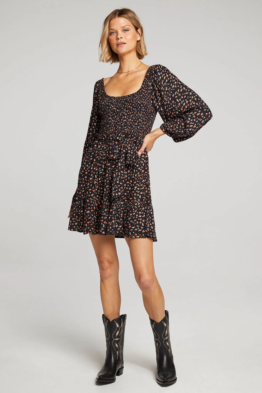 Saltwater Luxe Women's Issa Mini Dress (Multi Floral)