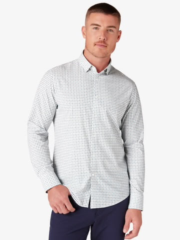 Mizzen + Main Leeward Long Sleeve No Tuck Dress Shirt