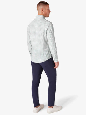 Mizzen + Main Leeward Long Sleeve No Tuck Dress Shirt