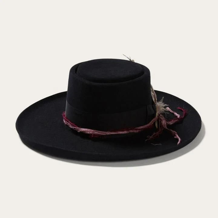 Stetson Kings Row Hat - Raspberry Band